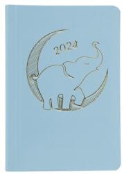 TopTimer Határidőnapló 2026 heti B/6 TOPTIMER Pastel P012 kék (T012P-004)