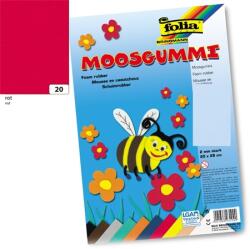 FOLIA Dekorgumi 20x29cm Piros 1db