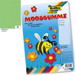 FOLIA Dekorgumi 20x29cm Világos Zöld 1db