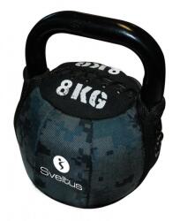 Sveltus SOFT KETTLEBELL girja 8KG 8 KG barna|fekete|zöld