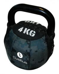 Sveltus SOFT KETTLEBELL girja 4KG 4 KG barna|fekete|zöld