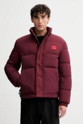 HUGO rövid kabát bordó, téli, 50547887 - burgundia XXL
