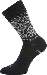 Voxx Női vastag merinó zokni NORDKAPP ezüst ionokkal ANTRACITE 35-38 126220 (126220)