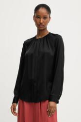 HUGO BOSS selyem ing - fekete 38