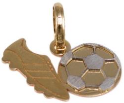 Ékszershop Bicolor focilabdás arany medál (1328518)