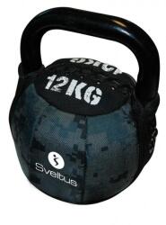 Sveltus SOFT KETTLEBELL girja 12KG 12 KG barna|fekete|zöld