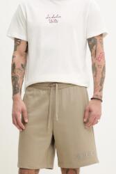 HUGO pamut rövidnadrág - bézs XXL - answear - 27 990 Ft