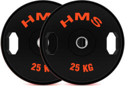 HMS Olimpiai gumírozott súlytárcsa HMS TOG vörös Súlytárcsa