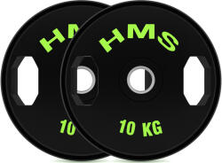 HMS Olimpiai gumírozott súlytárcsa HMS TOG zöld