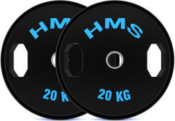 HMS Olimpiai gumírozott súlytárcsa HMS TOG kék