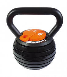 Sveltus ADJUSTABLE KETTLEBELL állítható súlyú kettlebell 18 KG fekete