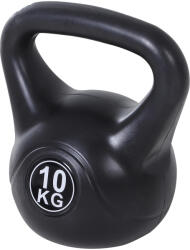 HOMCOM Kettlebell 10 kg, 25x19x28 cm, fekete 10 KG fekete