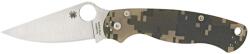 Spyderco PARA MILITARY 2 G-10 DIGITAL CAMO PLAIN C81GPCMO2 EDC Zsebkés (PR-C200434309)