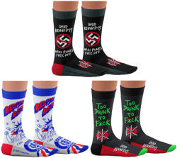 Sock affairs подаръчна кутия (комплект чорапи 3 чифта) Dead Kennedys - SOCK AFFAIRS - SS-DK-Pack-FAB