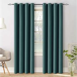  Sötétítő függöny VELVET 140x270 cm, türkiz Felfüggesztés: Hullámos sínszalag