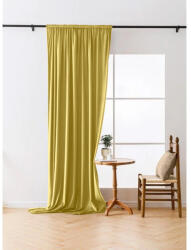  Sötétítő függöny VELVET 140x270 cm, mustárszínű Felfüggesztés: Hullámos sínszalag