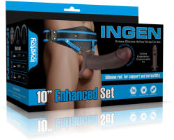 Lovetoy Ingen 10'' Enhanced Set L/XL/2XL (Black) - vitalimen