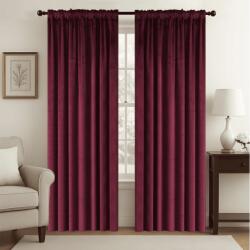  Sötétítő függöny VELVET 140x250 cm, bordó Felfüggesztés: Hullámos sínszalag