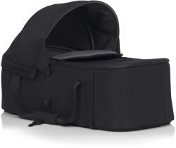 EasyGo Mély, puha mózeskosár EasyGo Echo babakocsihoz, ébenfekete