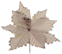  Selyemvirág mikulásvirág fej 25CM mályva