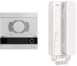 Urmet Alpha egylakásos audió kaputelefon szett falon kívüli szerelésű, fekete, 2 voice, Miro