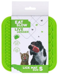 EAT SLOW ES Live Longer Lick Mat Duo S zöld (110741)