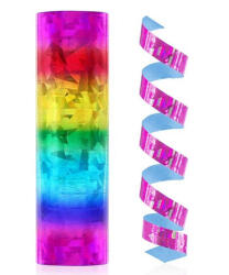 GoDan S. A Szerpentin, szivárványos, hologramos, 18 guriga