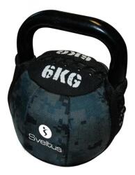 Sveltus SOFT KETTLEBELL girja 6KG 6 KG barna|fekete|zöld