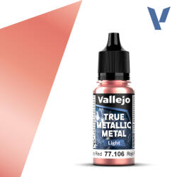 Acrylicos Vallejo VALLEJO TRUE METALLIC 77.106 Pirosmetál akril airbrush festék 18 ml () (577106)