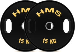 HMS Olimpiai gumírozott súlytárcsa HMS TOG sárga