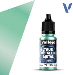 Acrylicos Vallejo VALLEJO TRUE METALLIC 77.113 Zöldmetál akril airbrush festék 18 ml () (577113)