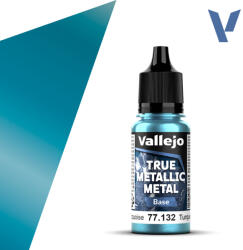 Acrylicos Vallejo VALLEJO TRUE METALLIC 77.132 Türkizmetál akril airbrush festék 18 ml () (577132)