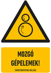  MOZGÓ GÉPELEMEK! , PVC 1 mm, 160x250