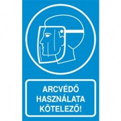  Tábla PVC 160x250 (Arcvédő használata kötelező)