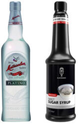 Eldorado-Matusalem Daiquiri koktélcsomag - Matusalem Platino rum 40% 0, 7 L+ Eldorado Cukor szirup 0, 8 L