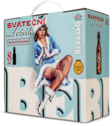 BERNARD Celebrations Lager sör Pack (8 x 0, 5 l üveges sör)