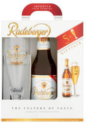 Radeberger Pilsner sör Pack (5 x 0, 33 l üveges+1 pohár)