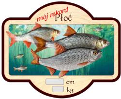 Perfekt Hűtőmágnes Perfekt 3D Hatás Ajándék Horgásznak Az Én Rekordom (MNLP-PŁOĆ)