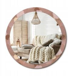  Kerek dekoratív tükör, fi 100cm, rózsa kompozíció (010090550130300072559)