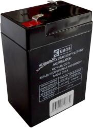 EMOS Riasztó akku EMOS 6V 4Ah helyettesíti 6V 4, 5Ah