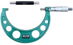 INSIZE Micrometru mecanic INSIZE 100-125 mm, rezolutie 0, 001 mm, clichet, carbura (3210-125A)