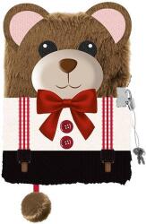 Majewski Plüss napló 3D mintával A5 - Teddy maci (669545)