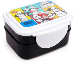 Puckator Star Wars ételhordó, uzsonnás doboz szett, evőeszközökkel, Bento, Az Eredeti Stormtrooper (PCT-LBOX136)