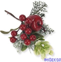  Piros almás bogyós téli pikk 16 cm