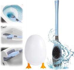  Szilikon Wc Kefe Kacsával, Wc Tisztító Fogantyúval, Kék (SZCZOTKA KACZKĄ)