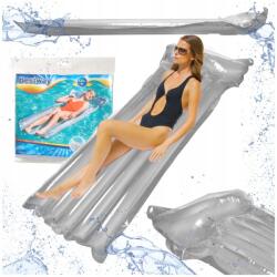 Bestway Felfújható strandmatrac uszodába vízhez Bestway 44013 szürke 90kg (KX4999)