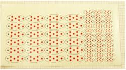 Indiana Átlátszó Fólia Nyomtatott Csillámokkal PER-No. K6 33x17cm F7 (K6-33X17-TRB-F7)