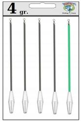  5 X Súlyzó A Csőn 4 g Oldalsó Trok Bot Lengyel (CBTLP-4)