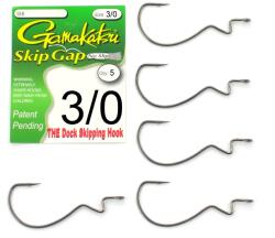 Gamakatsu 5 X Gamakatsu Akasztó Skip Gap No. 3/0 Drop Shot (147896 003)