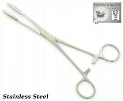  Egyenes Fogó Szemekkel 20 cm Rozsdamentes Acél 15 (1147)